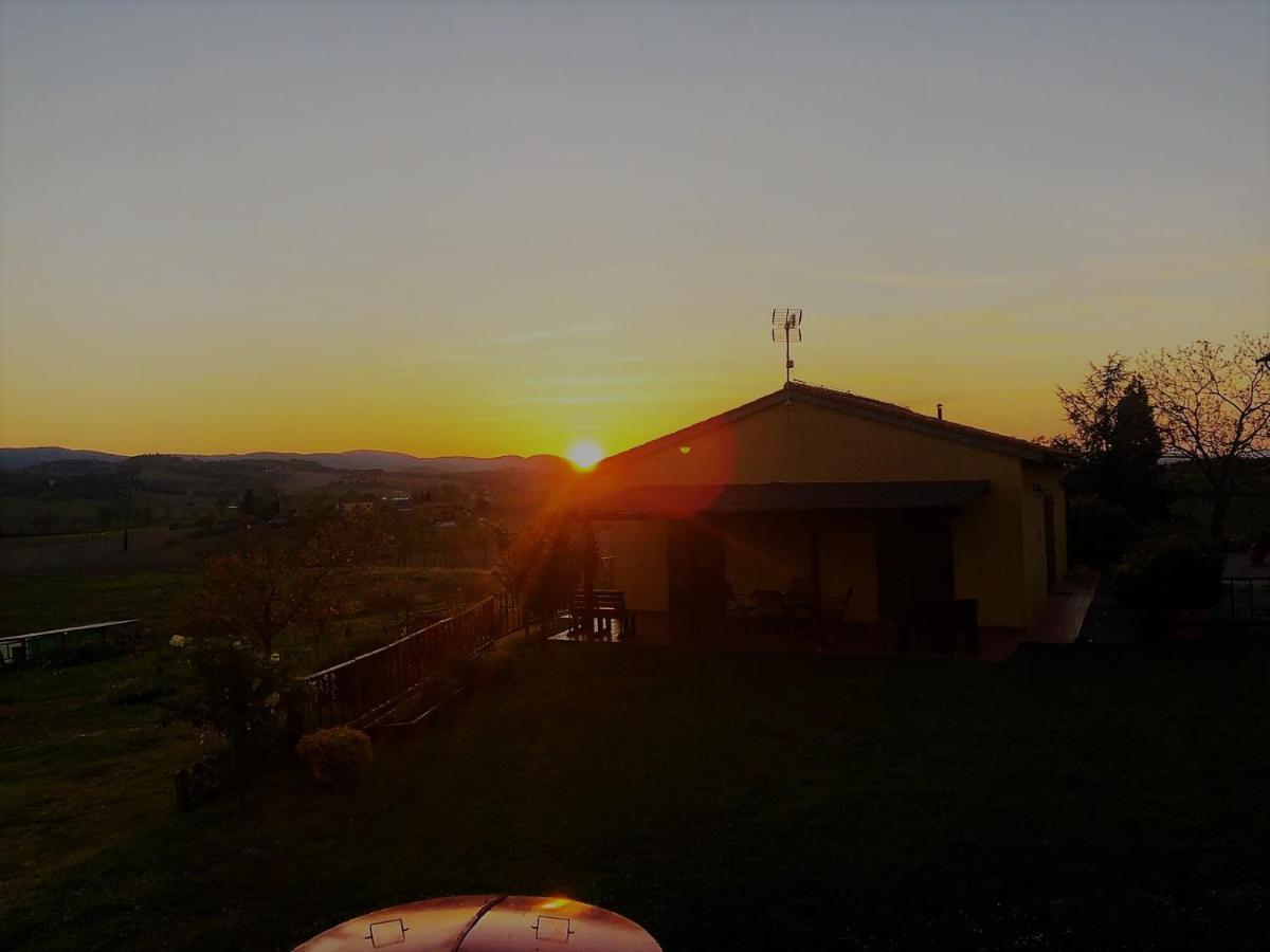 Casina Di Pacina Villa Abbadia di Montepulciano Exterior foto